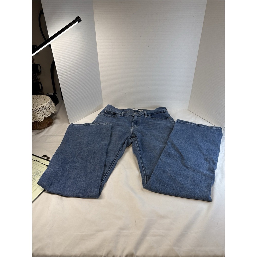 SIGNATURE By Levi Strauss Jeans Women's Sz 29x32 Blue Curvy Boot Cut Denim Jeans